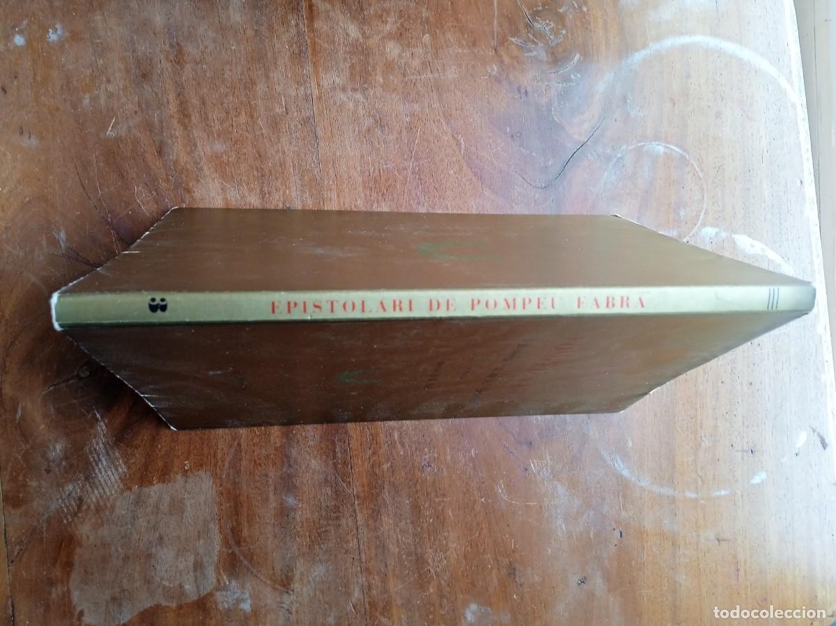 Libros de segunda mano: Epistolari Pompeu Fabra 1969 - Foto 9