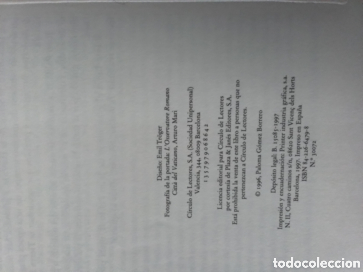 Libros de segunda mano: Libro Paloma G&oacute;mez Borrero - Foto 4