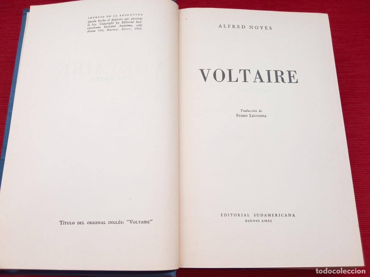 Libros de segunda mano: Voltaire. Autor: Alfred Noyes - Foto 3