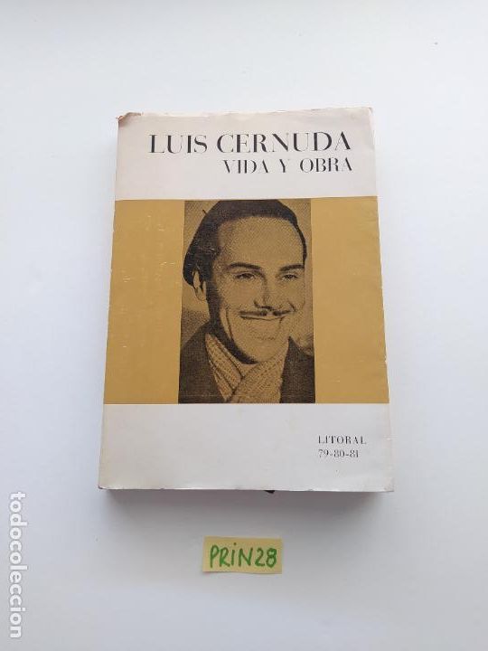 Libros de segunda mano: Luis Cernuda vida y obra - Foto 1