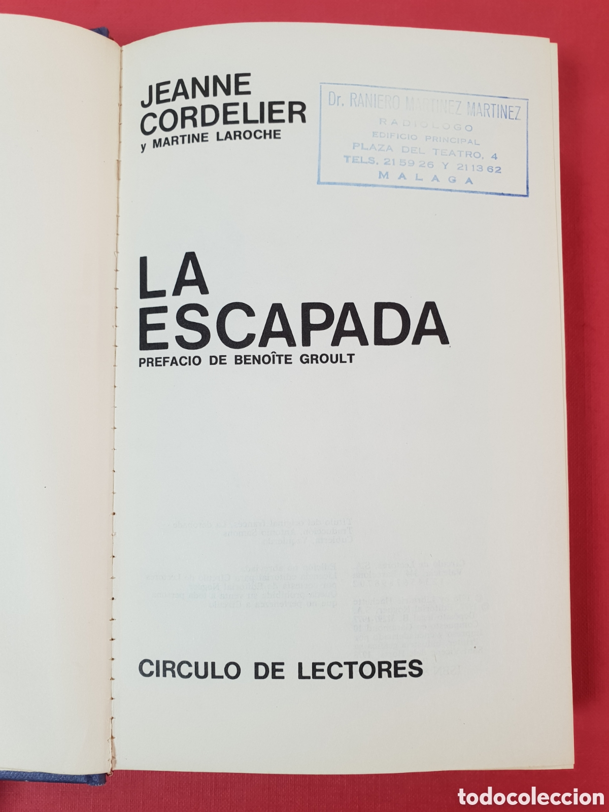 Libros de segunda mano: LA ESCAPADA JEANNE CORDELIER - Foto 3