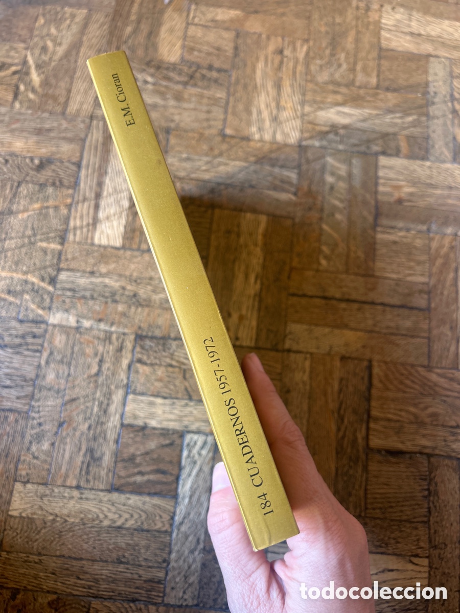 Libros de segunda mano: Cuadernos 1957 1972 - E. M. Cioran - Tusquets (2000) - Foto 4