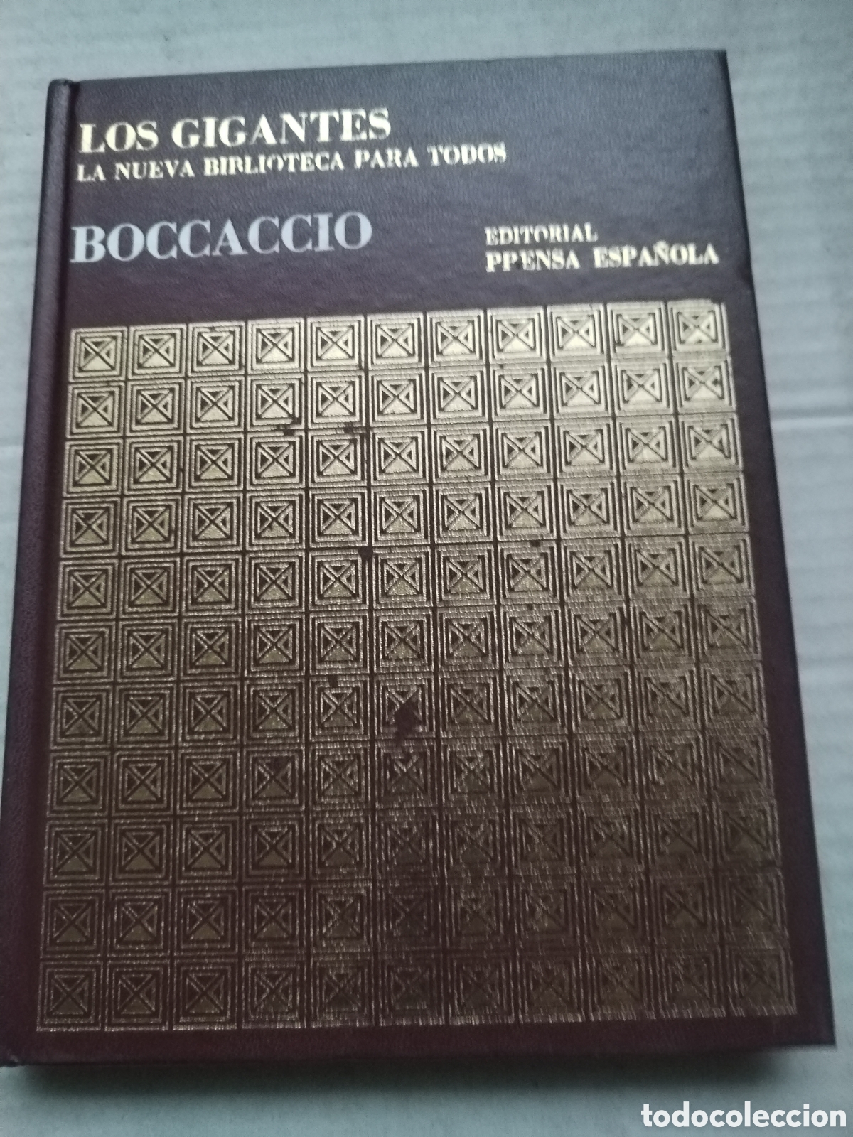 Libros de segunda mano: BOCCACCIO/LOS GIGANTES - Foto 1