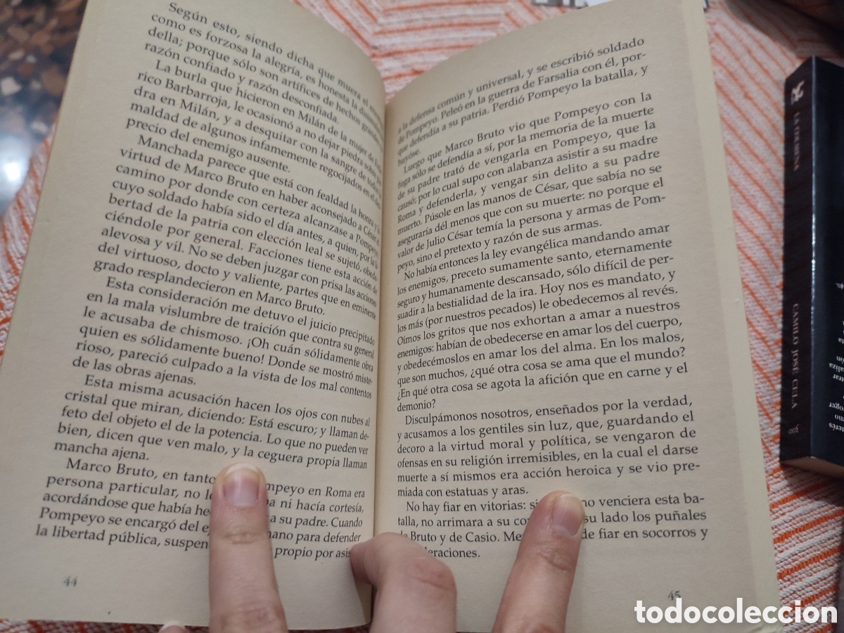 Libros de segunda mano: Vida de Marco Bruto Francisco de Quevedo - Foto 4