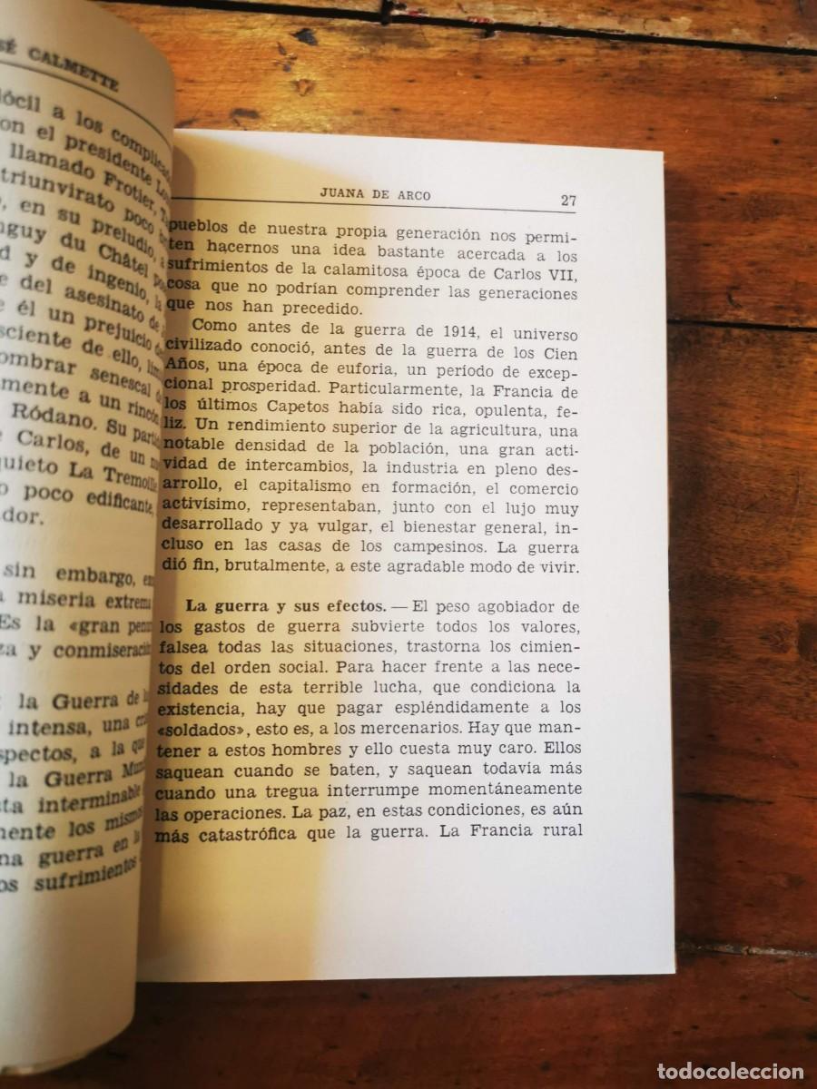 Libros de segunda mano: CAMETTE, Joseph. Juana de Arco - Foto 2