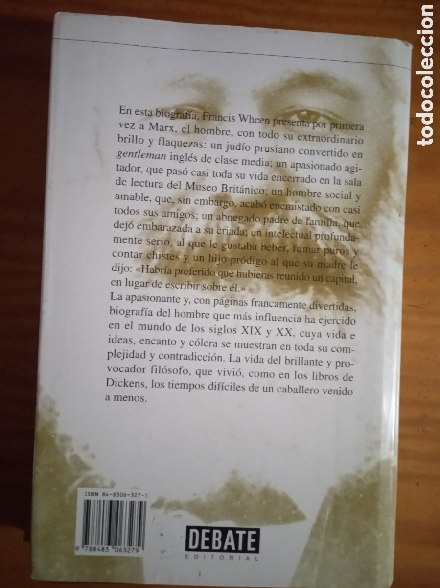 Libros de segunda mano: Karl Marx. Francis Wheen. - Foto 2
