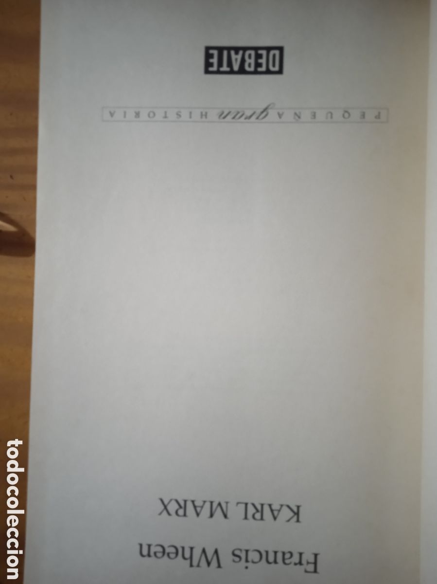 Libros de segunda mano: Karl Marx. Francis Wheen. - Foto 3