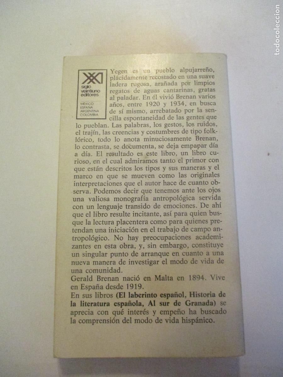 Libros de segunda mano: GERALD BRENAN Al sur de Granada W24811 - Foto 2