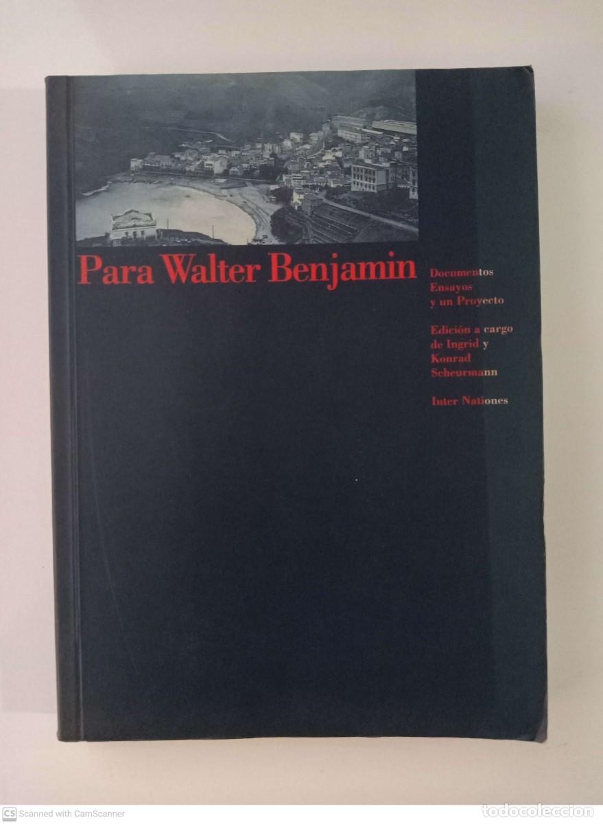 Libros de segunda mano: Para Walter Benjamin [Ingrid y Konrad Scheurmann (eds.)] - Foto 1