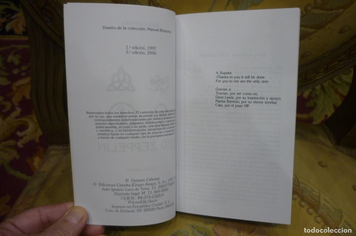 Libros de segunda mano: LED ZEPPELIN, DE GUS CABEZAS. EDICIONES C&Aacute;TEDRA 2006. - Foto 6