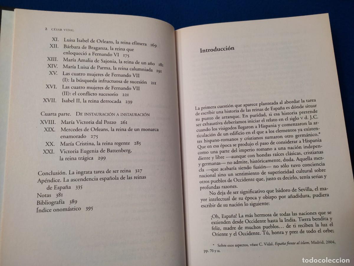 Libros de segunda mano: De Isabel a Sof&iacute;a C&eacute;sar Vidal Ed. Planeta DeAgostini 2007 Biblioteca C&eacute;sar Vidal - Foto 7