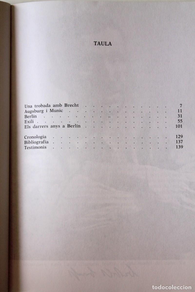 Libros de segunda mano: Marianne Kesting - Bertolt Brecht - Edicions 62 - Foto 4