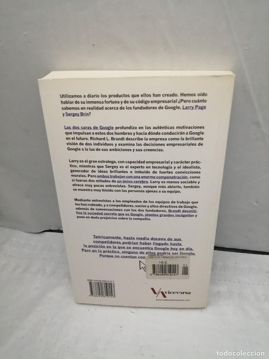 Libros de segunda mano: Las dos caras de Google (Primera edici&oacute;n) - Foto 2