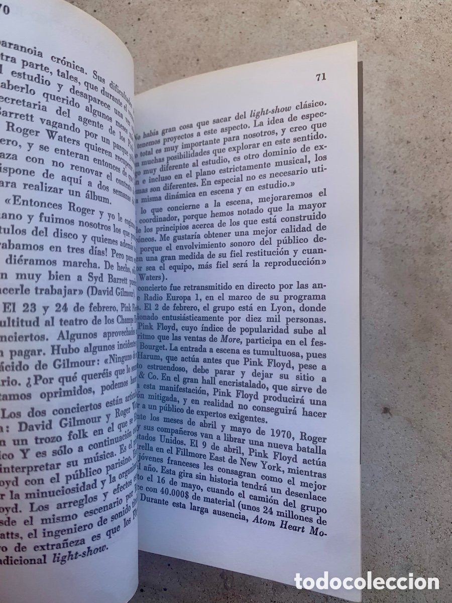 Libros de segunda mano: Libro. Pink Floyd. A&ntilde;os 70 - Foto 3