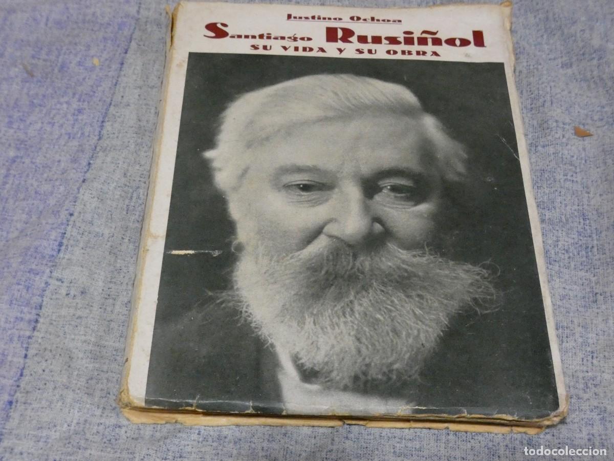 Libros de segunda mano: ARKANSAS1980 BIOGRAFIA ESTADO DECENTE JUSTINO OCHOA SANTIAGO RUSI&Ntilde;OL SU VIDA Y OBRA