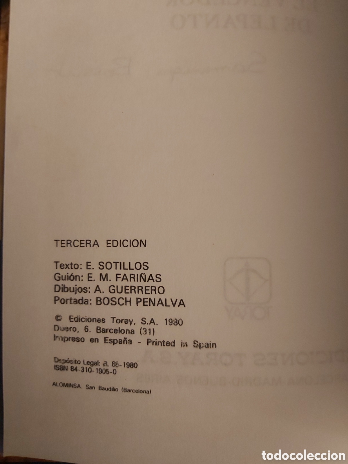 Libros de segunda mano: JUAN DE AUSTRIA $ EDICIONES TORAY $ 3 EDICI&Oacute;N, 1980 - Foto 4