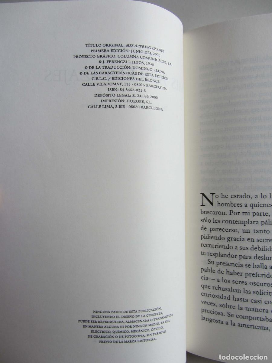Libros de segunda mano: Mis aprendizajes. Colette - Foto 6