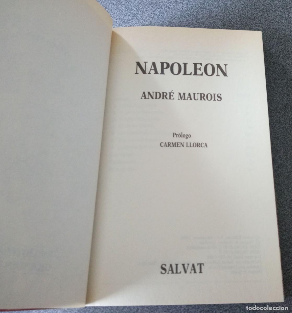Libros de segunda mano: Napole&oacute;n Andr&eacute; Maurois - Foto 3