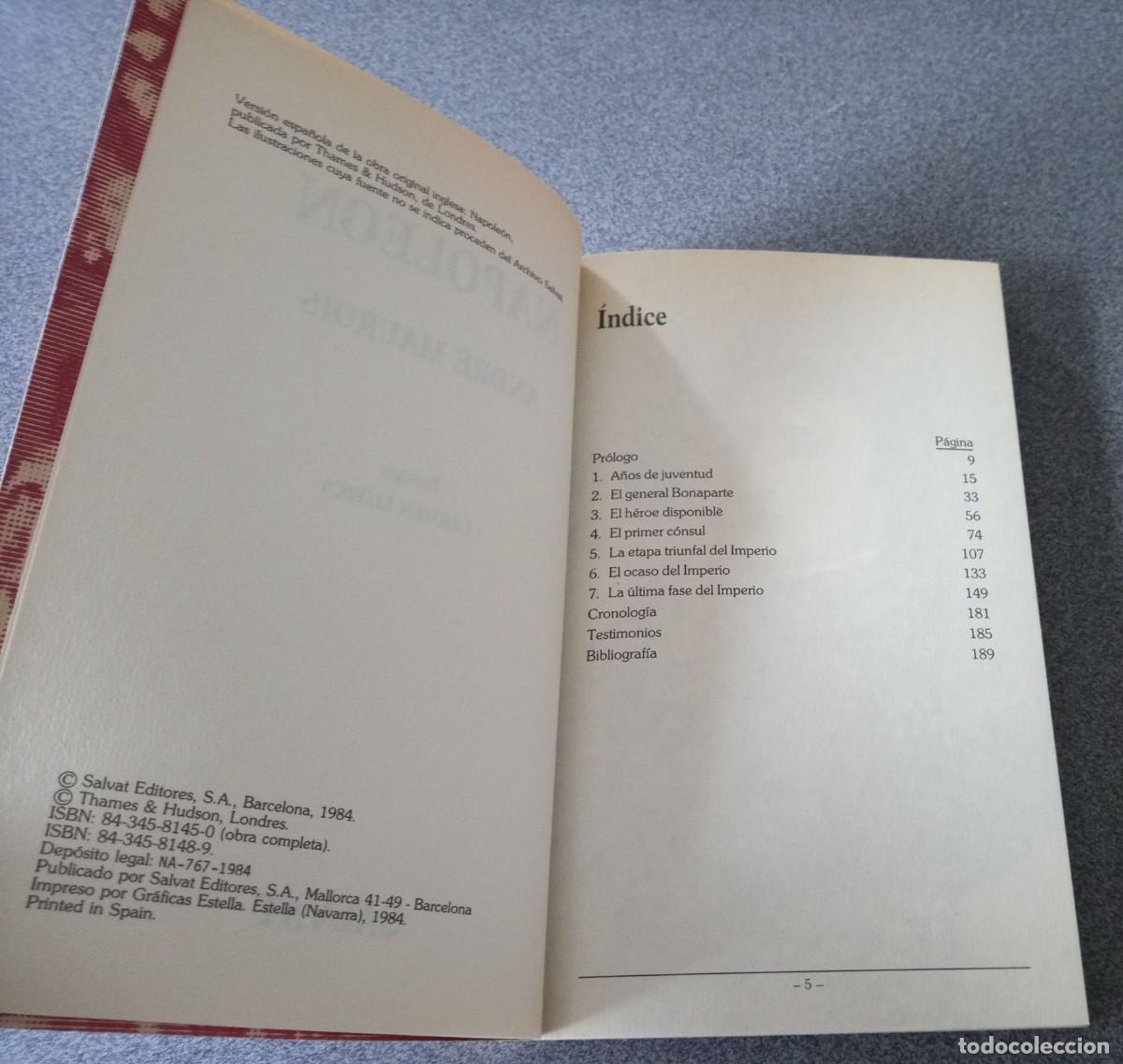 Libros de segunda mano: Napole&oacute;n Andr&eacute; Maurois - Foto 4
