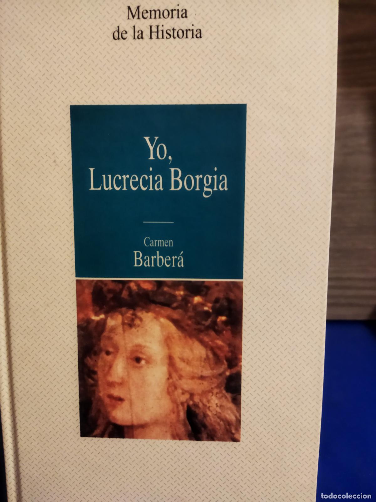 Libros de segunda mano: Yo,Lucrecia Borgia - Foto 1