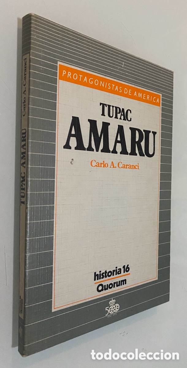 Libros de segunda mano: Tupac Amaru - CARANCI, Carlo A. - Foto 1