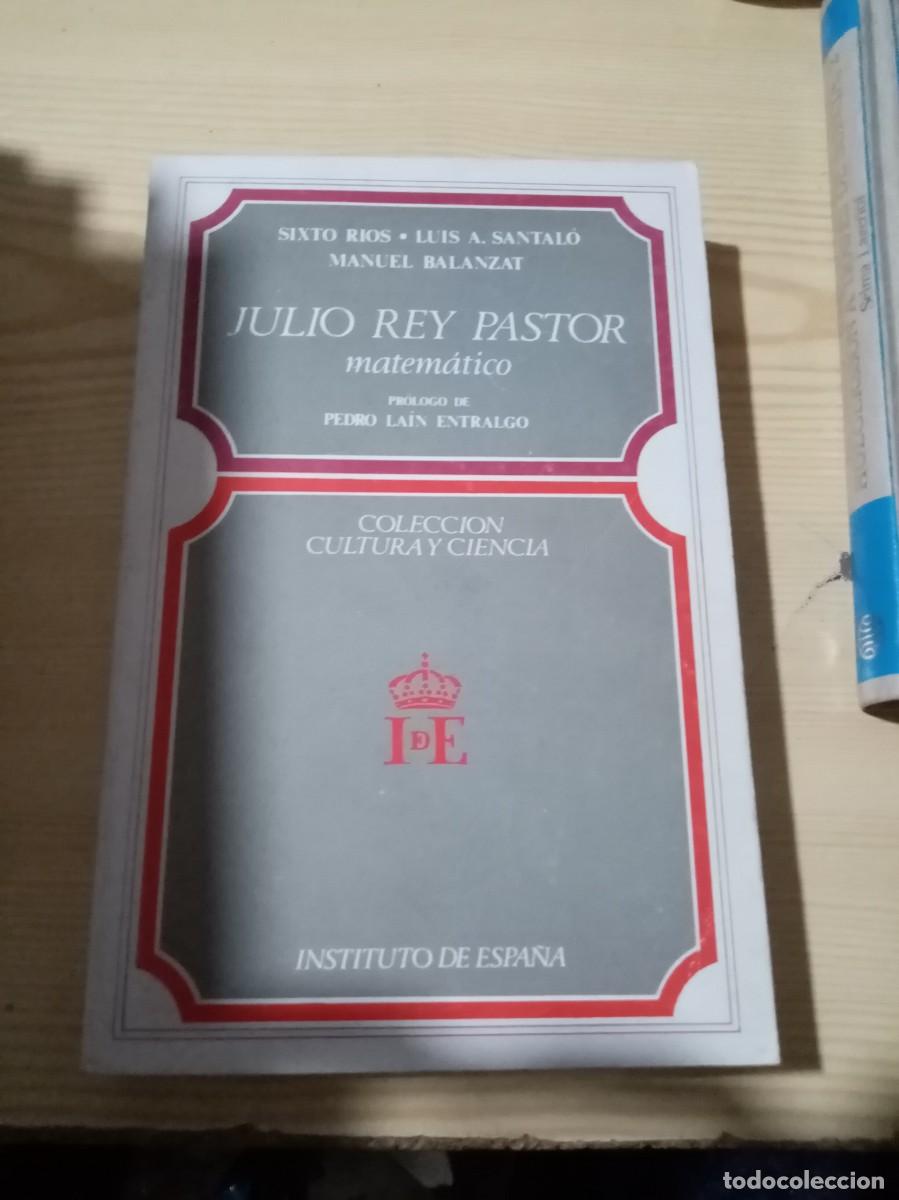 Libros de segunda mano: JULIO REY PASTOR. MATEM&Aacute;TICO. EST26B2 - Foto 1