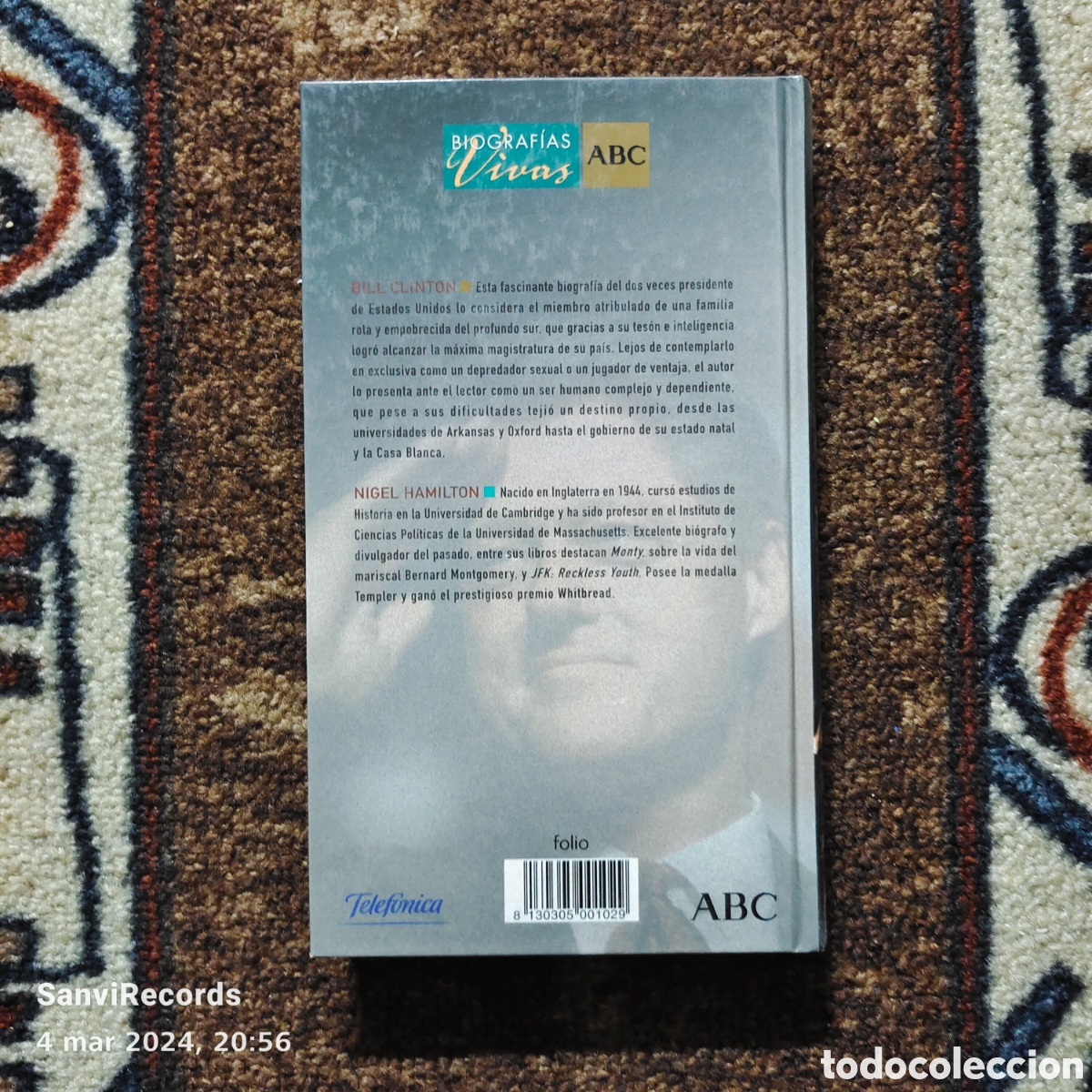 Libros de segunda mano: BILL CLINTON, VOLUMEN I (NIGEL HAMILTON) (ABC) - Foto 2