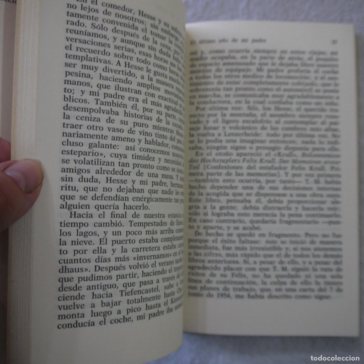 Libros de segunda mano: RELATO DE MI VIDA - THOMAS MANN - ALIANZA - 1969 - Foto 8