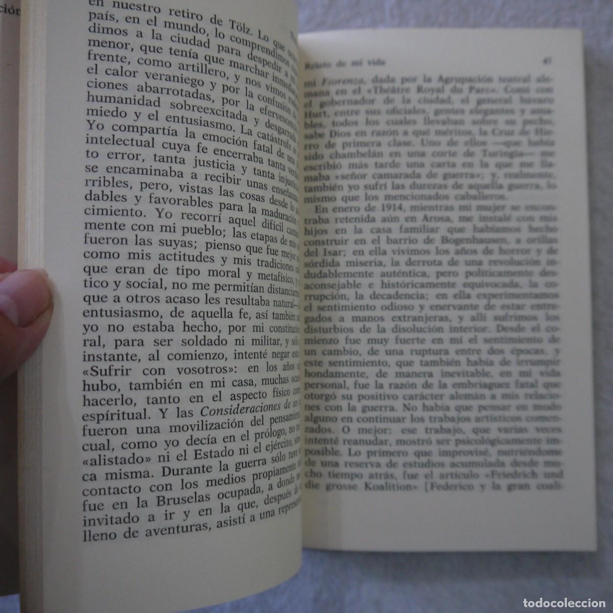 Libros de segunda mano: RELATO DE MI VIDA - THOMAS MANN - ALIANZA - 1969 - Foto 9