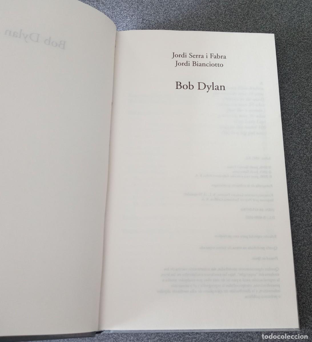 Libros de segunda mano: Bob Dylan Jordi Sierra i Fabra - Foto 3