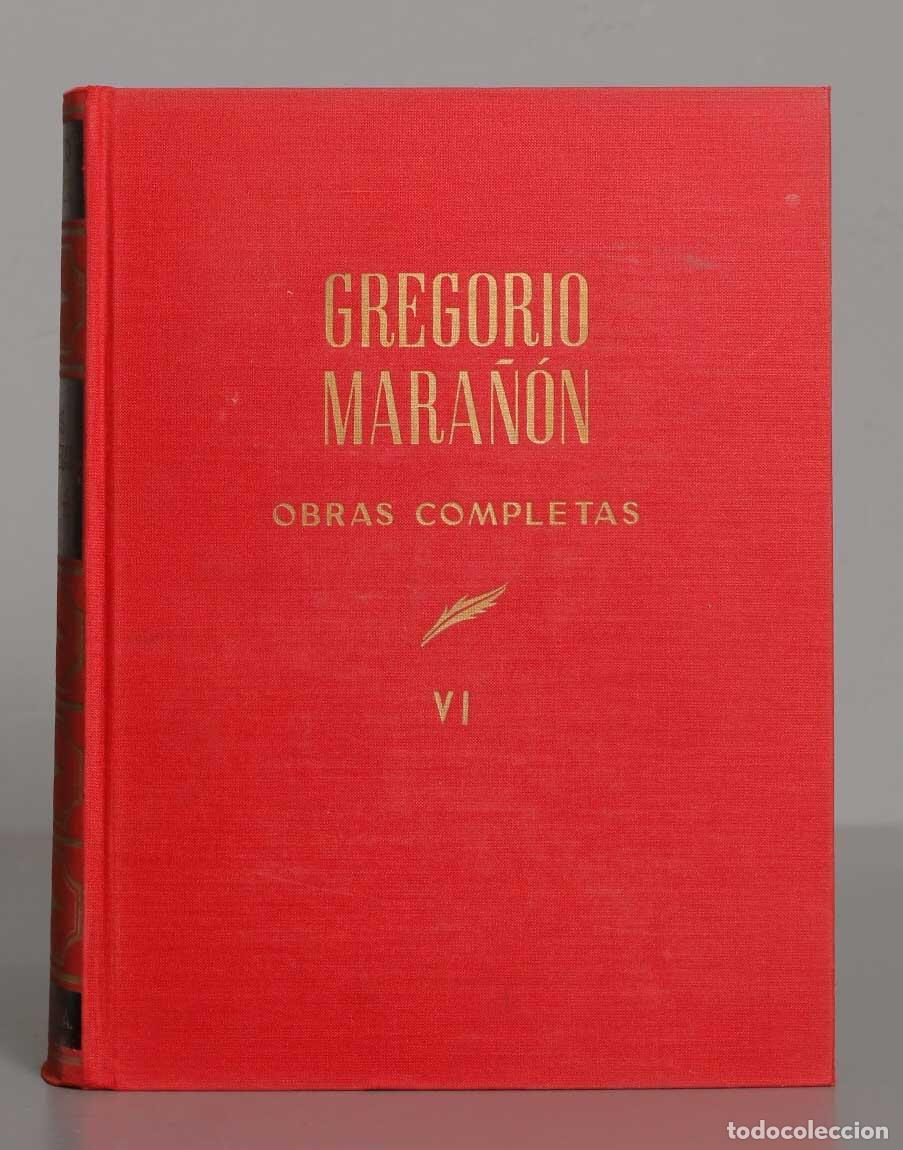 Second hand books: 1970. BIOGRAFIAS. OBRAS COMPLETAS. MARA&Ntilde;ON. TOMO VI