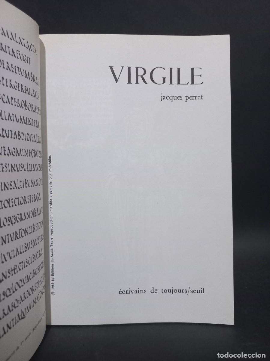 Libros de segunda mano: JACQUES PERRET - VIRGILE - 1975 - Foto 2