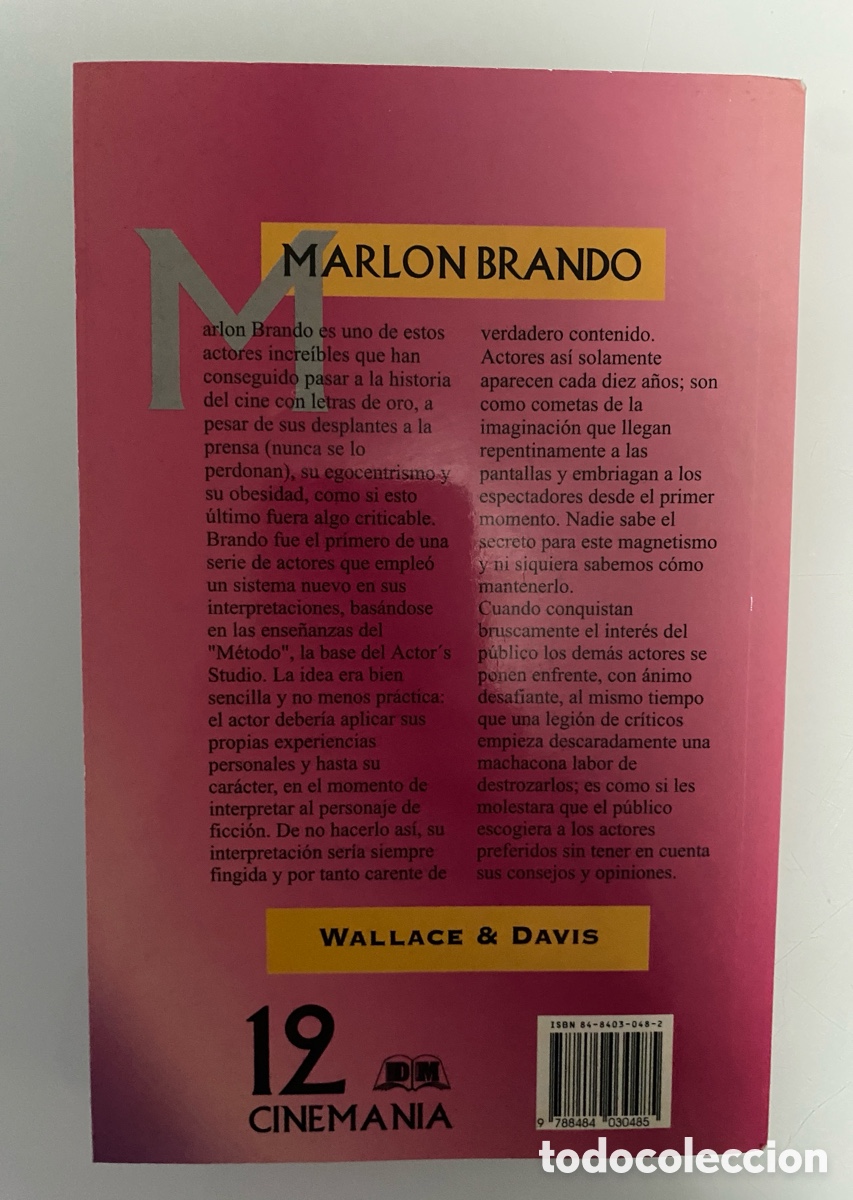 Libros de segunda mano: Marlon Brando - WALLACE & DAVIS - Foto 2