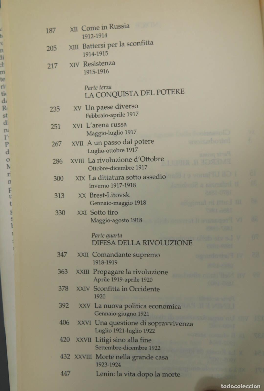 Libros de segunda mano: Lenin. L&acute;uomo, il leader, il mito. Robert Service - Foto 3