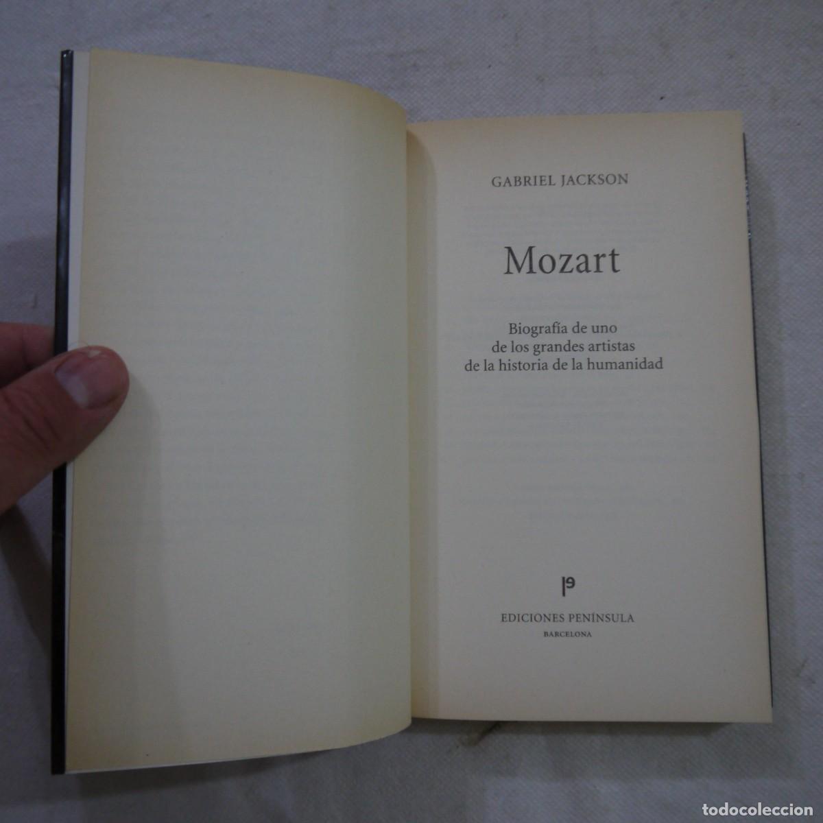 Libros de segunda mano: MOZART - GABRIEL JACKSON - PEN&Iacute;NSULA - 2006 - Foto 3