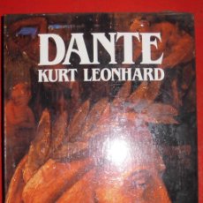 Libros de segunda mano: DANTE. KURT LEONHARD