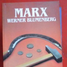 Libros de segunda mano: MARX. WERNER BLUMENBERG