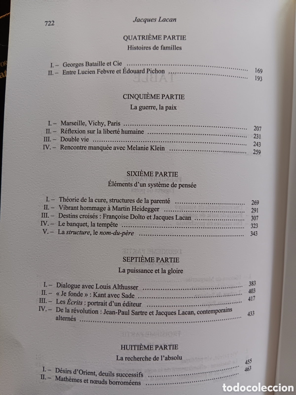 Libros de segunda mano: Elisabeth Roudinesco. Jacques Lacan - Foto 2