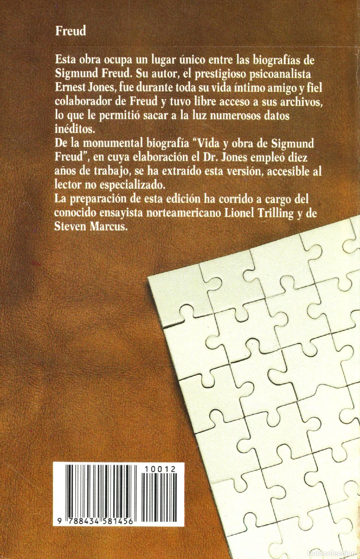 Libros de segunda mano: Freud (1) - Jones, Ernest - Foto 3