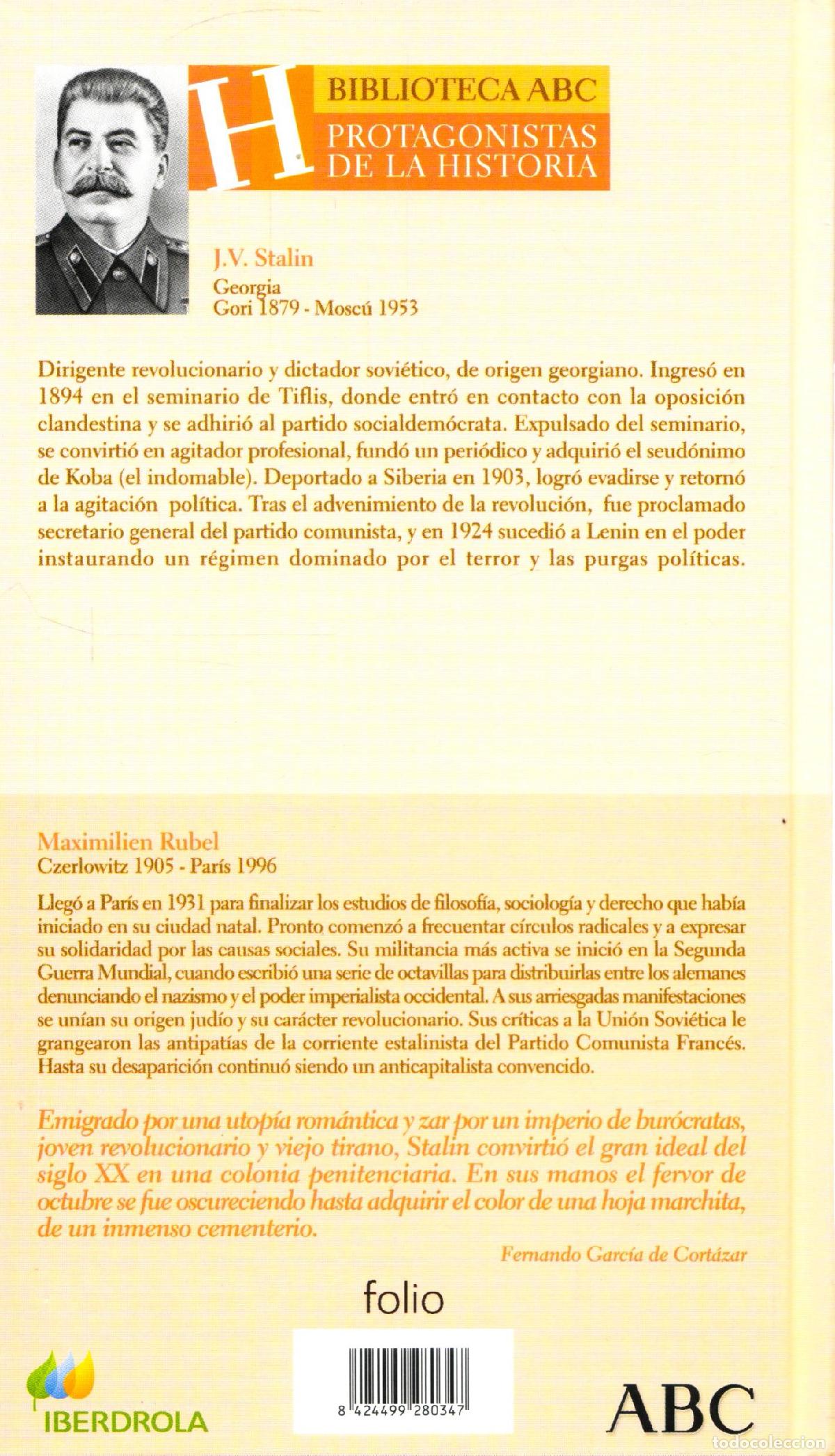 Libros de segunda mano: Stalin - Rubel, Maximilien - Foto 2