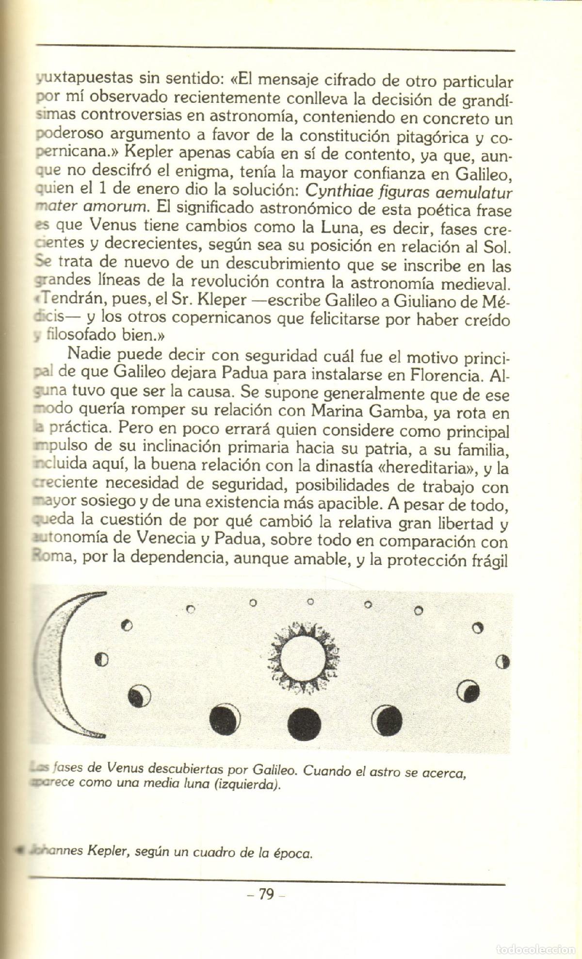 Libros de segunda mano: Galileo - Hemleben, Johannes - Foto 3
