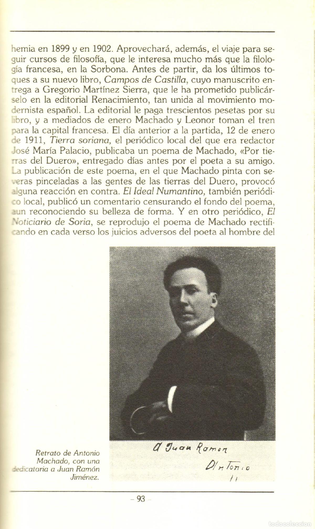 Libros de segunda mano: Antonio Machado - Cano, Jose Luis - Foto 2
