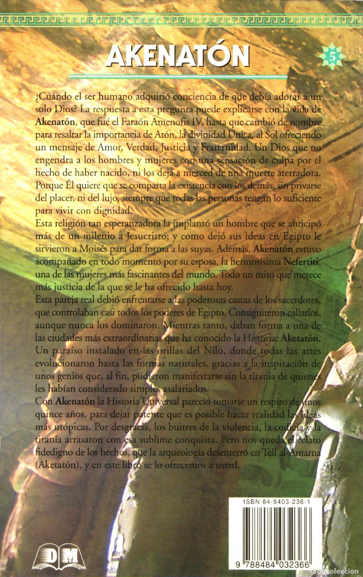 Libros de segunda mano: Akenaton - Caniff, Patricia - Foto 3