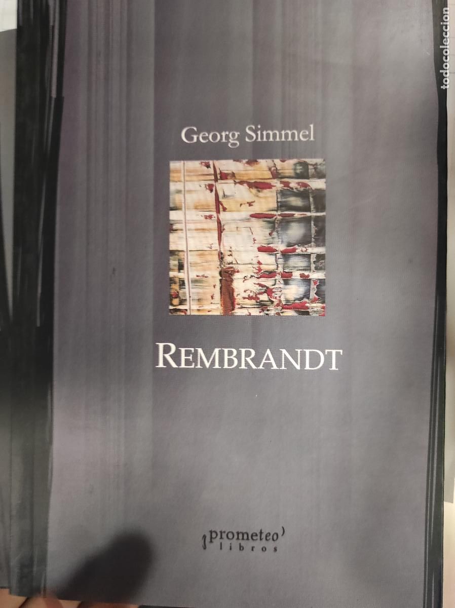 Libros de segunda mano: Georg Simmel: Rembrandt. - Foto 1