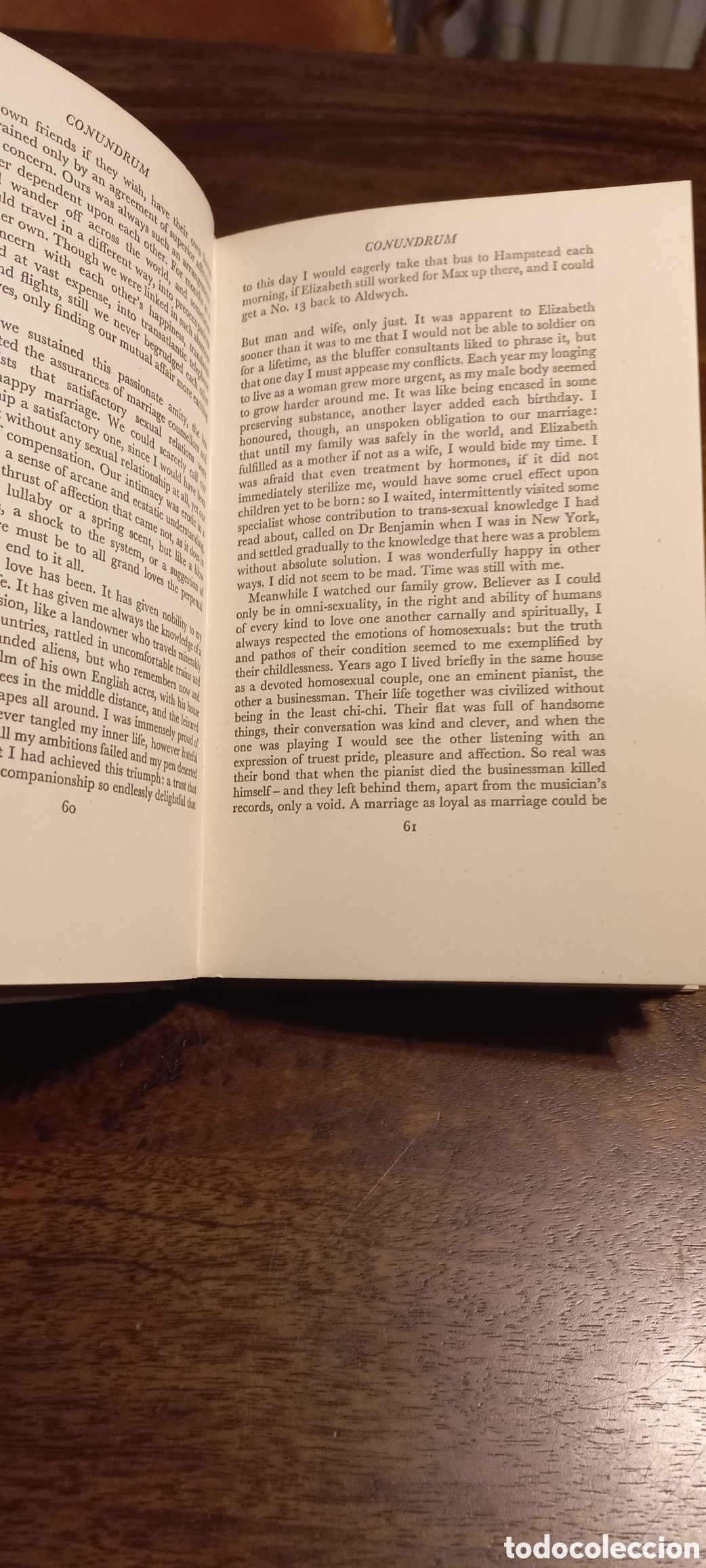 Libros de segunda mano: Conundrum, Jan Morris (first edition) - Foto 2