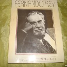 Libros de segunda mano: PASCUAL CEBOLLADA. FERNANDO REY. BIOGRAFIA Y PELICULAS. 1992