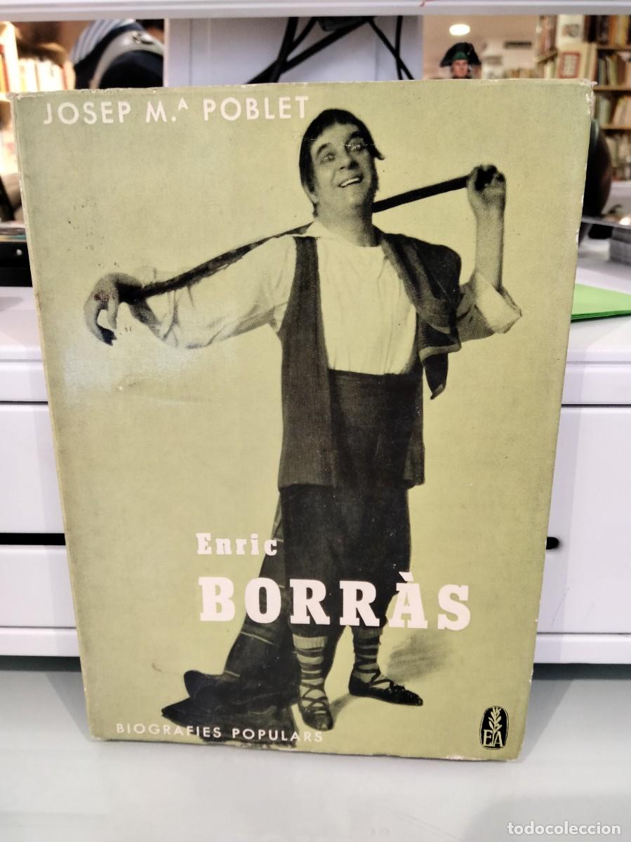 Libros de segunda mano: Enric Borr&agrave;s - Josep M. Poblet - Foto 1