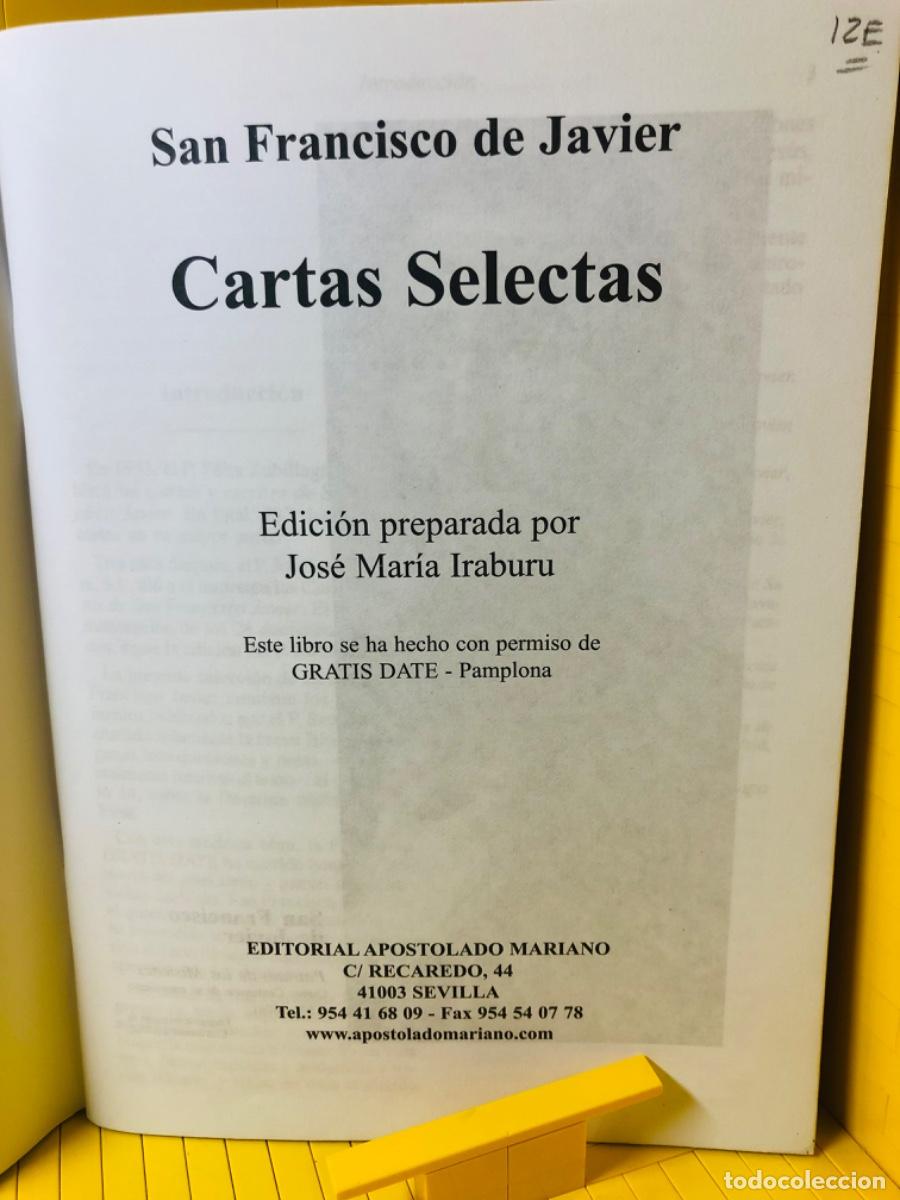 Libros de segunda mano: SAN FRANCISCO DE JAVIER ● CARTAS SELECTAS - Foto 2