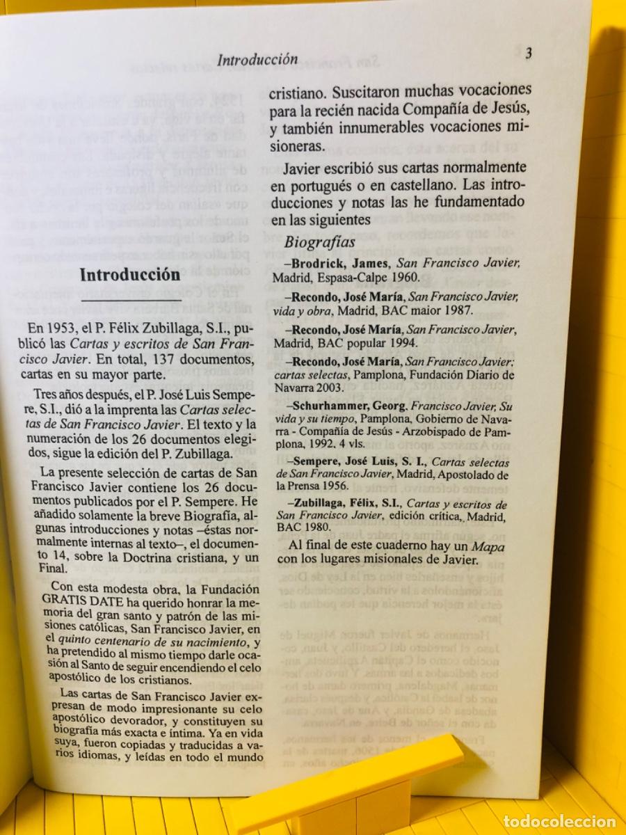 Libros de segunda mano: SAN FRANCISCO DE JAVIER ● CARTAS SELECTAS - Foto 3