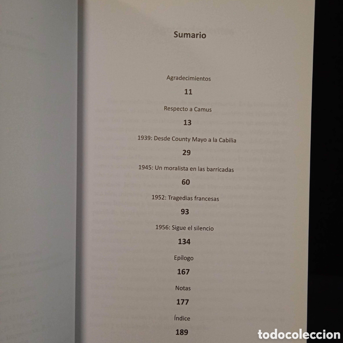Libros de segunda mano: ALBERT CAMUS ELEMENTOS DE UNA VIDA - ROBERT ZARETSKY #8558 - Foto 4